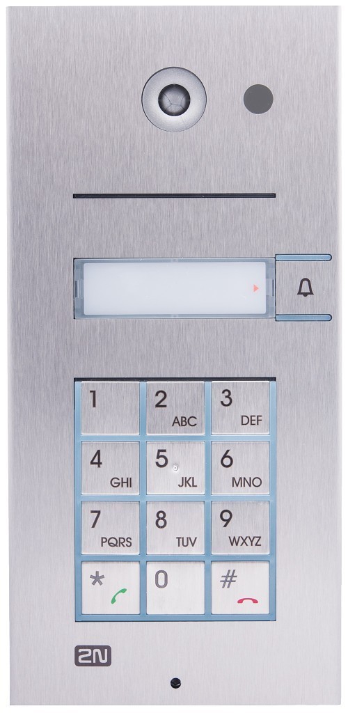 2N® IP Vario mit 1 Klingeltaster, VGA-Kamera, Keypad - 9137111CKU