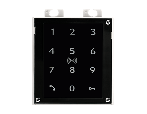 2N® IP Verso - Touch Keypad und RFID Multileser secured - 9155083